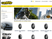 Tablet Screenshot of canbike.es